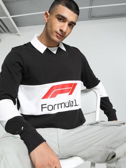 Puma - F1 Rugby Mens Black Polo T-Shirt