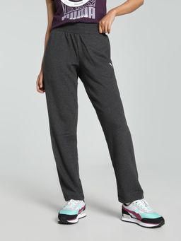 Puma - Essentials Op Womens Grey Sweatpants