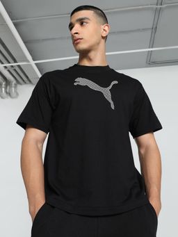 Puma - Her Graphic Mens Black T-Shirt