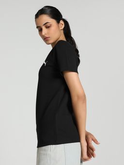Puma - Her Womens Black T-Shirt
