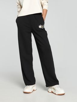 Puma - Essentials Class Acts Womens Black Sweatpants