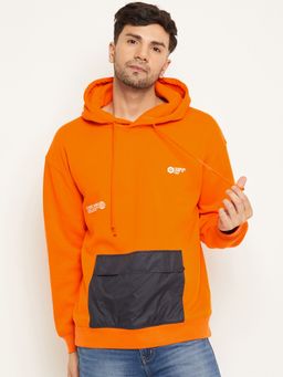 Club York - Orange Hooded Sweatshirt
