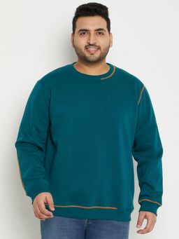 Club York - Ponderosa Pine Round Neck Plus Size Sweatshirt