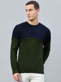 Club York - Navy Round Neck Sweater