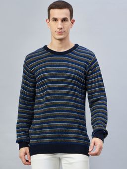 Club York - Navy Round Neck Sweater