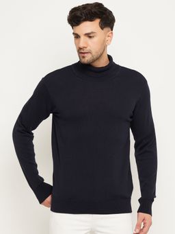 Club York - Navy Turtle Neck Sweater