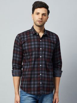 Club York - Blue Full Sleeve Casual Shirt