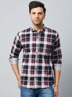 Club York - Pink Full Sleeve Casual Shirt