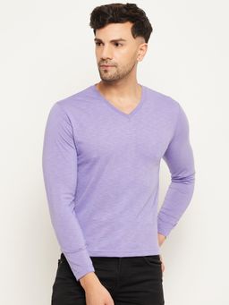 Club York - Lilac Solid T-Shirt
