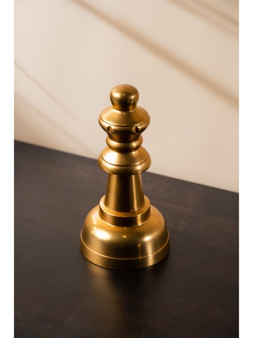 SG Home Check Mate Queen Gold Accent