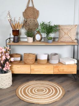 Sashaa World - Round Jute Rug