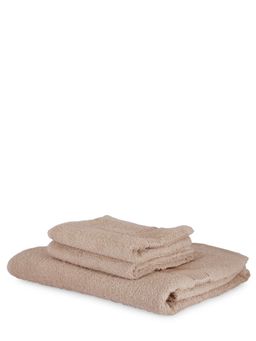 KOPA - 3Pc Quick Dry 100% Cotton Soft Terry Towel -1Pc Bath, 2Pc Hand D'Ross Solid