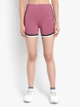 Wear Jukebox - WearJukebox Curve Love Retro Pink Shorts Sporty Shorts