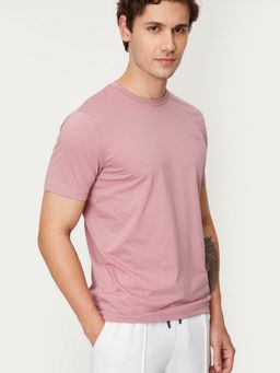 max - Solid Lounge Pink T-Shirt