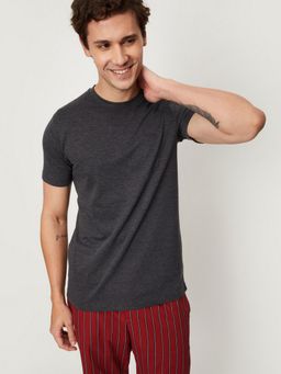 max - Solid Lounge Grey T-Shirt