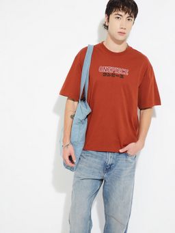 max - Urb_N Oversized One Piece Red T-Shirt