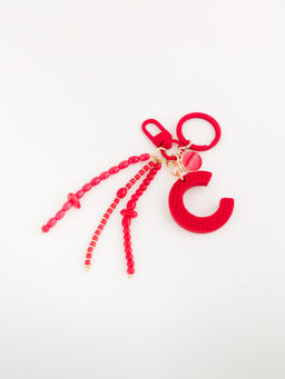 CARPISA ITALIA - Red Puffy Letter Women Bag Charm