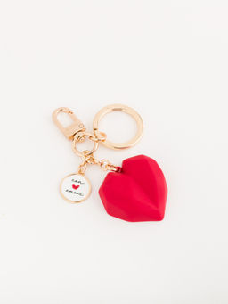 CARPISA ITALIA - Red Rosa Heart Women Bag Charm
