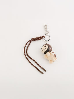 CARPISA ITALIA - Beige Turtle Keychain Spring Women Bag Charm