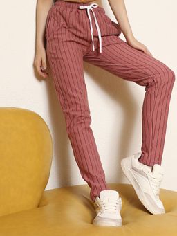 PINACOLADA - Pink Stripes Track Pant