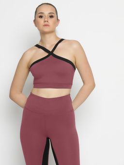 Wear Jukebox - Radiant Sports Bra for Girls and Women Pink