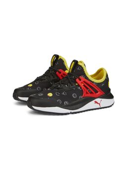 Puma - Pacer Future Smiley World PS Kids Black Casual Shoes