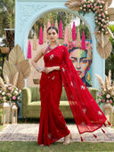 Red color option, Sold out, Currently selected