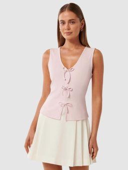 Forever New - Pink Solid Top