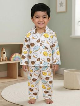 The Mom Store - Baby Shirt with Pyjamas Sweet Like A Doughnut (Set of 2)