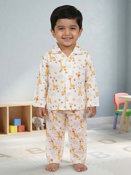 The Mom Store - Baby Shirt with Pyjamas Tall As A Giraffe (Set of 2)