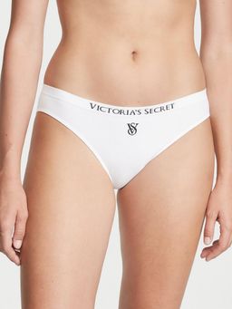 Victoria's Secret - Seamless Logo Bikini Panty - White