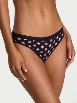 Victoria's Secret - Stretch Cotton Bikini Panty. - Black