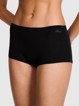 Victoria's Secret - PINK Cotton Boyshort Panty - Black