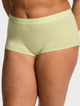 Victoria's Secret - Cotton Logo Cotton Boyshort Panty - Green