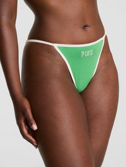 Victoria's Secret - PINK Cotton String Bikini Panty - Green