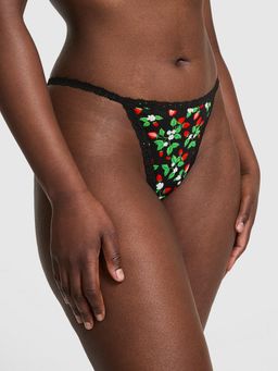 Victoria's Secret - PINK Cotton V-String Panty - Multi-Color