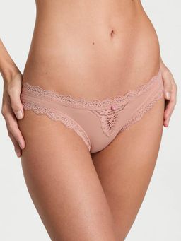 Victoria's Secret - Dream Angels Lace-Trim Bikini Panty - Pink
