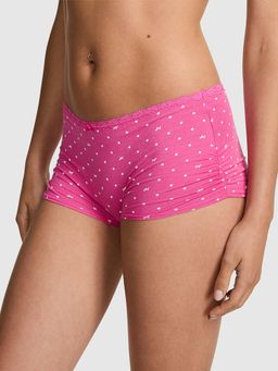 Victoria's Secret - PINK Cotton Dorm Boyshort Panty - Pink