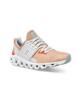 On - Cloudswift 2 W Copper Frost Orange & White Running Shoes