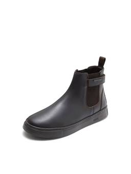 Rare Rabbit - Berus-L Men Coffee Brown Leather Chelsea Boots