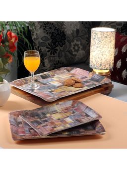 CDI - 3Pcs Matt Finish Serving Tray Set