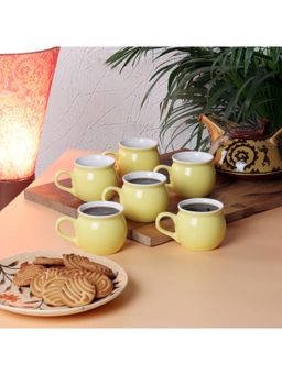CDI - Dholak Shaped Tea-Coffee Cups Set of 6