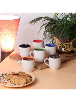 CDI - Marble Shpaed Tea-Coffee Cups Set of 6