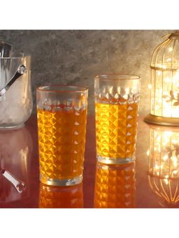 Ceradeco - Set of 6 Transparent Cassandra Juice -Water Glass