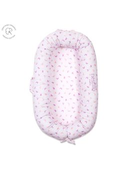 Masilo - 100% Organic Cotton Nestilo Bed Soft & Breathable Portable Pack of 1-Butterfly