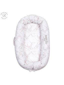 Masilo - 100% Organic cotton Nestilo Bed Soft & Breathable Portable Pack of 1-Marble