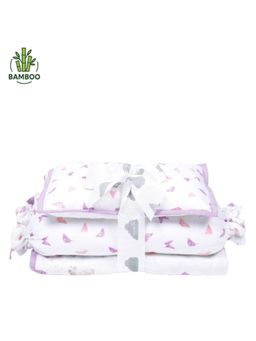 Masilo - Organic Cotton Bedding Set,Gift Set, Adorable characters Pack of 4-Bunny