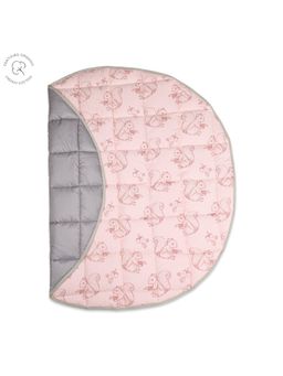 Masilo - 100% Cotton top layer Playmat,Water resistant underside,Pack of 1-Nuts (1.5-2 Years)