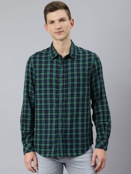 WOODLAND - Full Sleeve Multi Color Checks Casual Shirt