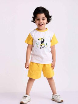 Mama & Peaches - Aloha Half Sleeves T-Shirt and Shorts